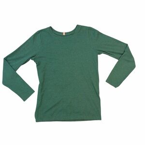 Lunya Top Long Sleeve Green Shirt X Large